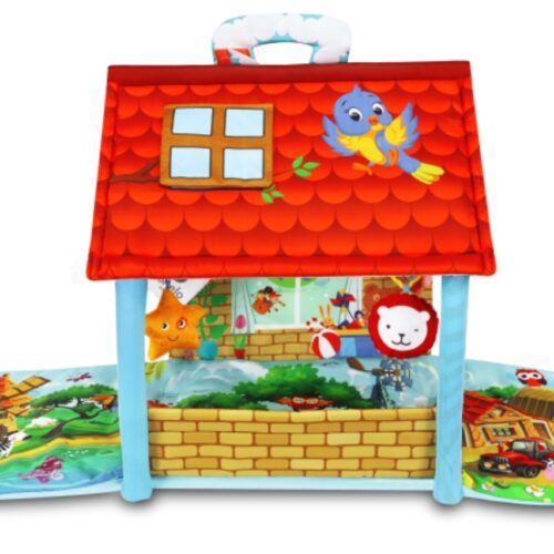 babygym fargerike HUS lekematte fri frakt