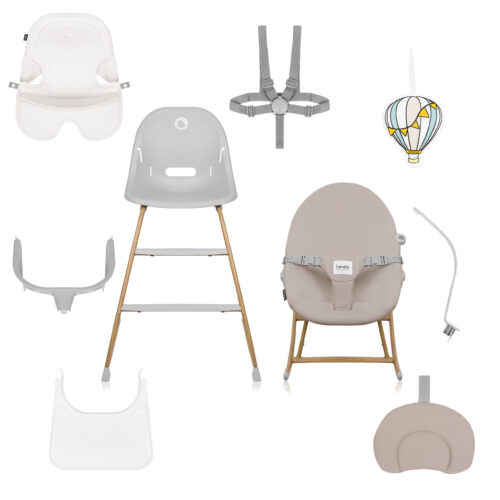 3i1 vippestol matstol og høystol til baby og større barn fin design barnestol fri frakt