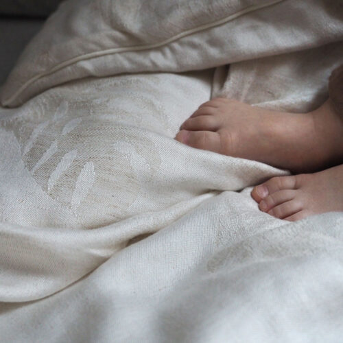 premium kvalitet lin sengesett med fyll til baby boho stil fri frakt